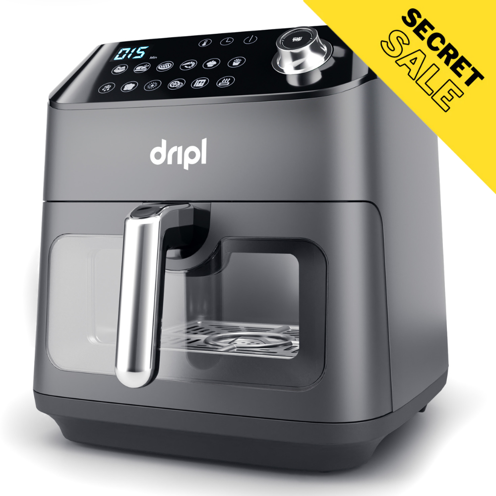 Dripl 5.7L Air Fryer with LCD Touchscreen - Secret Sale