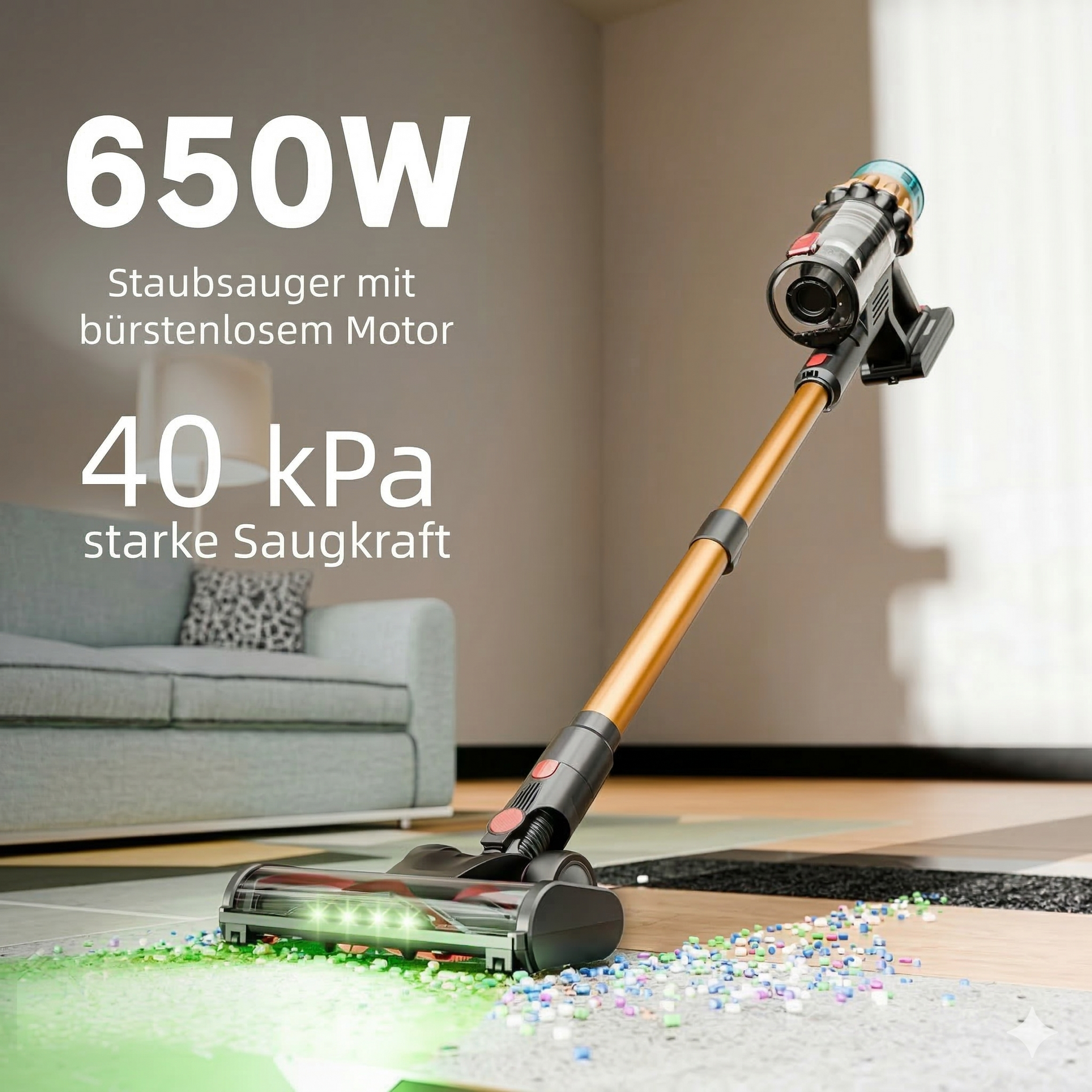 Dripl UltraVac Akku-Staubsauger