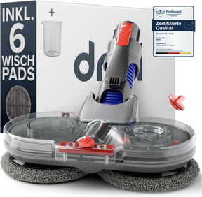 Elektrischer Wischaufsatz passend für Dyson (inkl. 6 Wischpads)