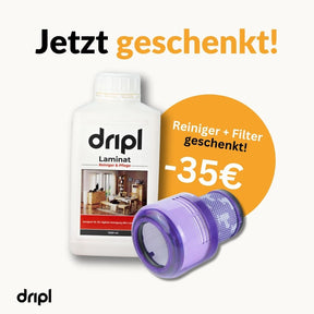 Laminat Reinigungsmittel + Filter für Dyson