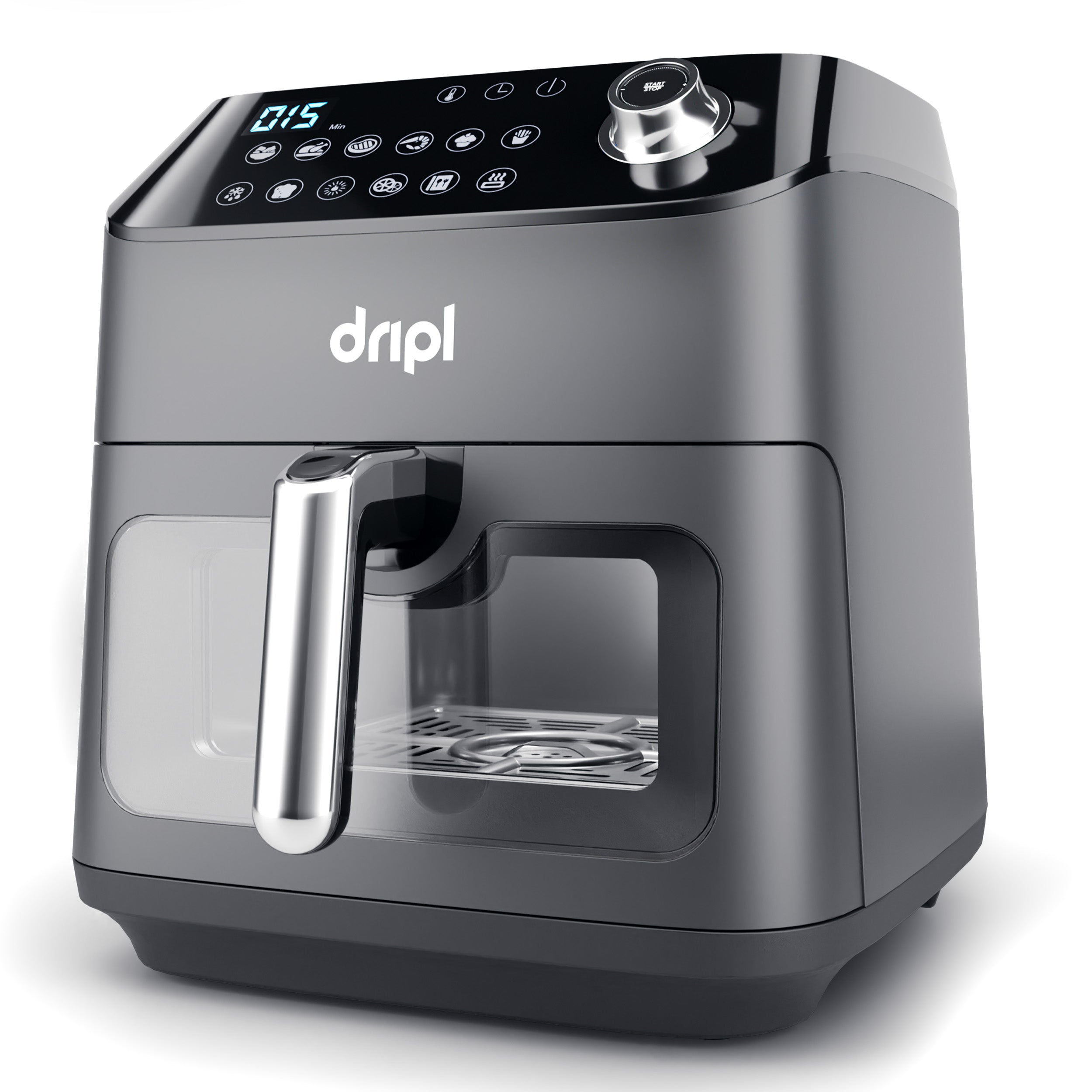 Dripl 5.7L Air Fryer with LCD Touchscreen